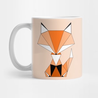 Geometric Fox Mug